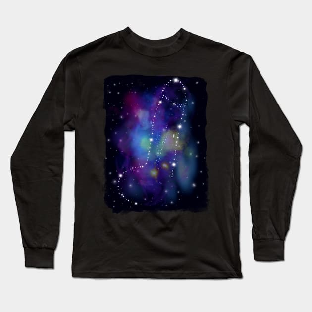 Cockstellation Long Sleeve T-Shirt by LVBart